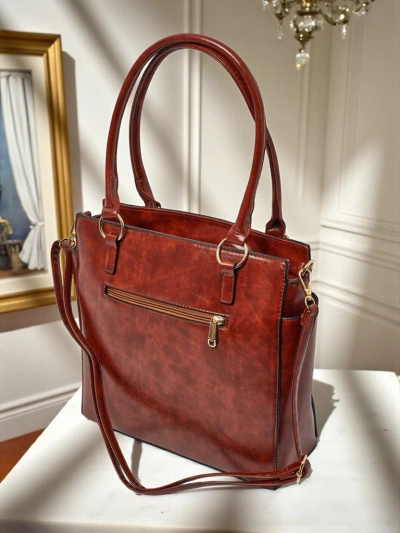 Damen Shopper Handtasche Öko-Leder Twilight Vale