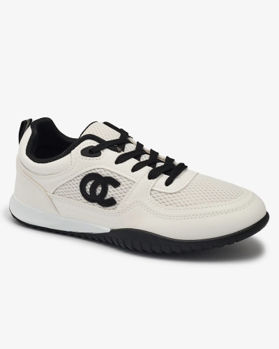 OUTLET Royalfashion Біло-чорні жіночі спортивні кросівки Bofiale