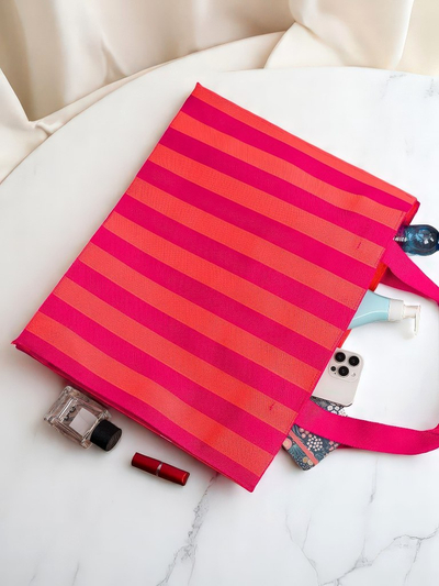 Royalfashion Stofftasche Sonnenuntergangsstreifen