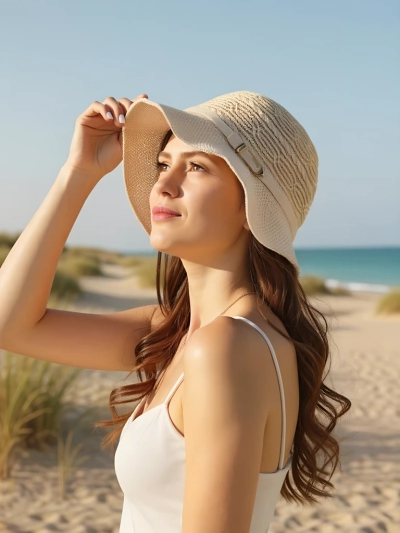 Royalfashion Damenhut mit Schleife dekoriert Lily Belle