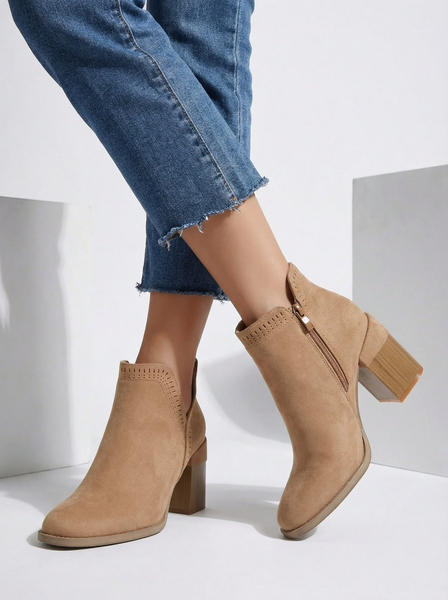 Royalfashion Damen Stiefeletten mit Absatz Vettot