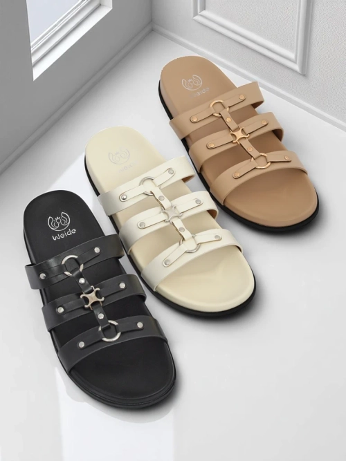 Royalfashion Жіночі шльопанці в стилі римлянок Roma