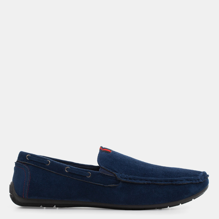 OUTLET Marineblaue Loafer für Herren Hodz-Shoes