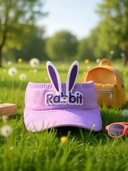 Royalfashion Kinder-Sonnenblende mit Hasenohren