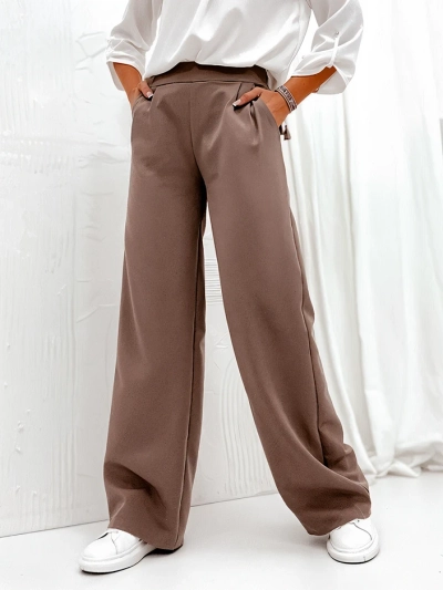 Royalfashion Weite Damenstoffhose