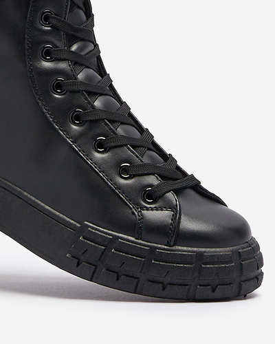 Schwarze Damen-Sportschuhe mit Etui Efiffe- Footwear