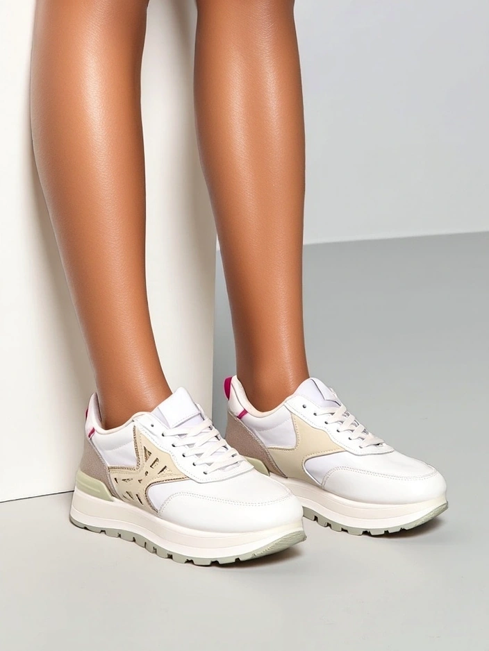 Royalfashion Damen-Sneaker mit Glitzer Senues