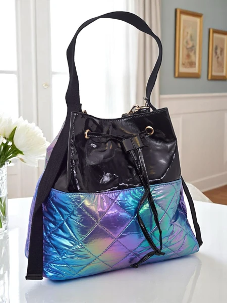 Royalfashion Große Damenhandtasche Luxe Glow Shopper
