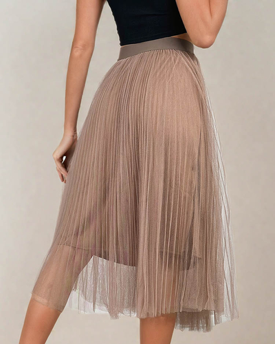 Royalfashion Doppellagiger Midirock für Damen