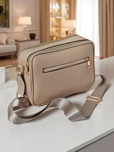Royalfashion Kleine Damenhandtasche aus Ökoleder Cora