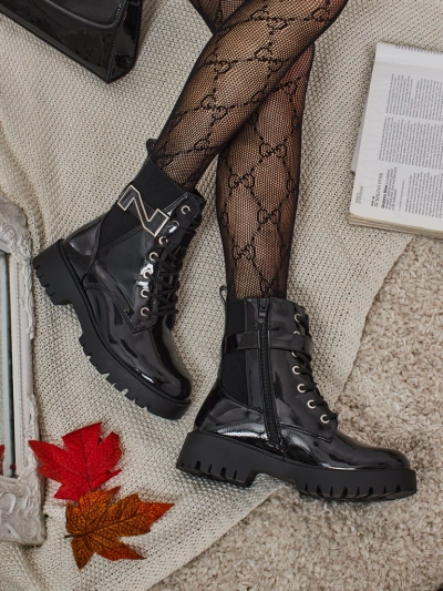 Royalfashion Damen Worker Boots Milloze