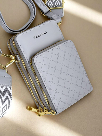 Royalfashion Multifunktionale Handtasche-Geldbörse mit Riemen Suite Mood