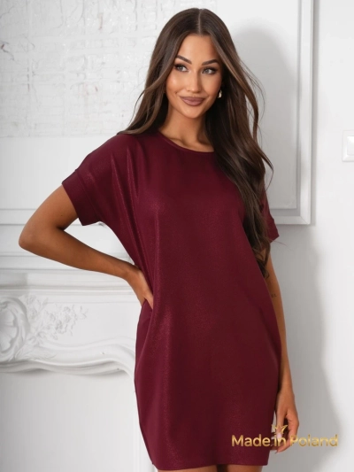 Einfaches kurzes Damenkleid Lady Time