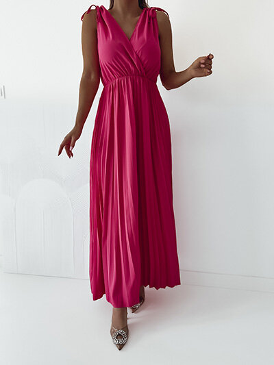 Жіноча плісирована сукня міді Royalfashion