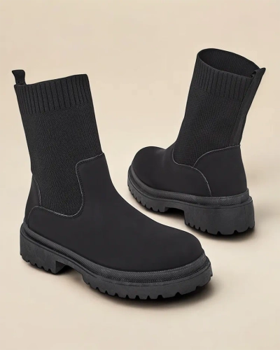 Royalfashion Damen Slip-On-Stiefel Dorino