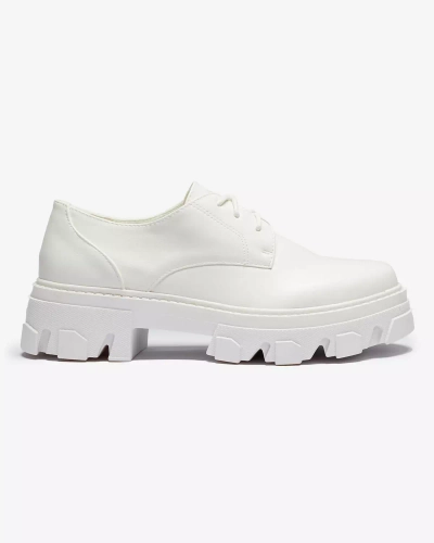 Білі жіночі напівчеревики Delgor- Footwear