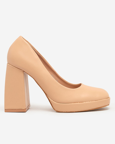 Royalfashion Damen High Post Cellcas Pumps