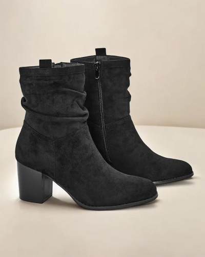 Royalfashion Damenstiefel auf einem Pfosten Omiese