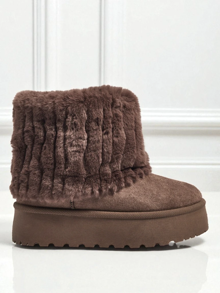 Damen Schneestiefel mit Fell Irelle