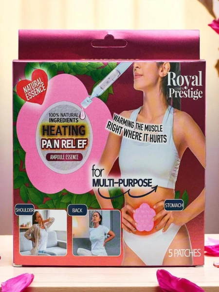 Natürliche Wärmepflaster zur Schmerztherapie – 5 Stück