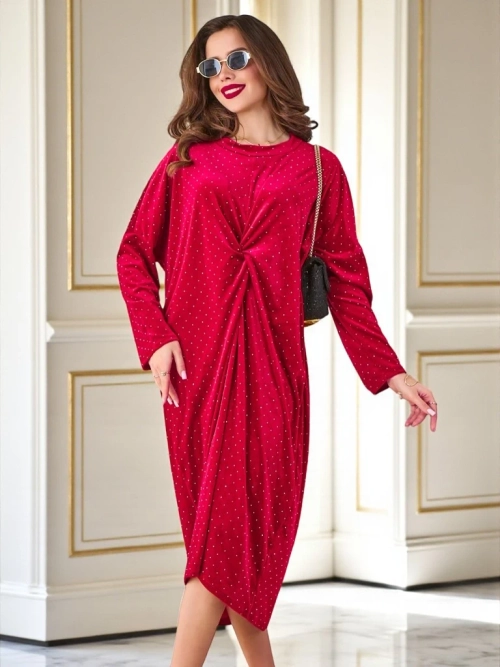 Royalfashion Жіноча сукня з збиранням