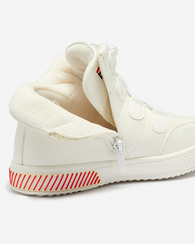 Weiße Sportstiefel für Kinder Imrinn- Footwear