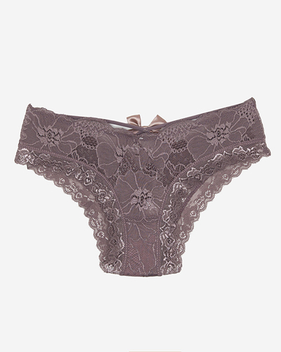 Royalfashion Lila Damen-BH-Slip