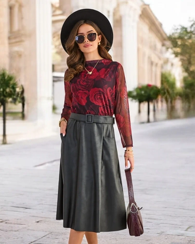 Royalfashion Damenbluse mit Print