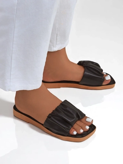 Royalfashion Damen Pantoletten Ivy Belle mit flacher Sohle