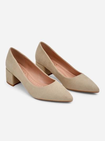 Royalfashion Frauen Pumps mit niedrigem Absatz Bosanna
