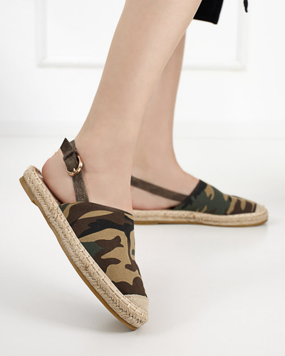 Daisy Espadrilles mit offener Ferse - Schuhe