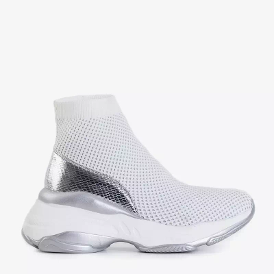 OUTLET Weiße High-Top-Sportschuhe von Lupin - Schuhe