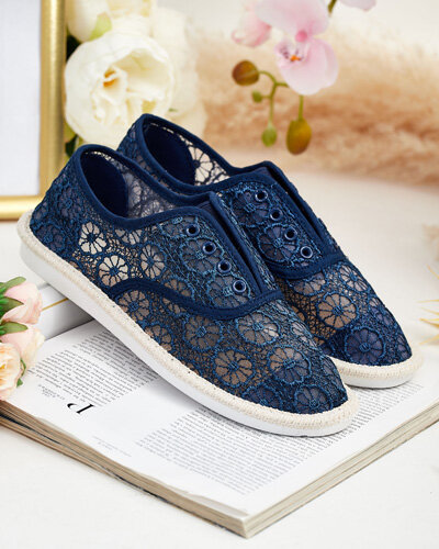 Royalfashion Damen durchbrochene Turnschuhe Nurram