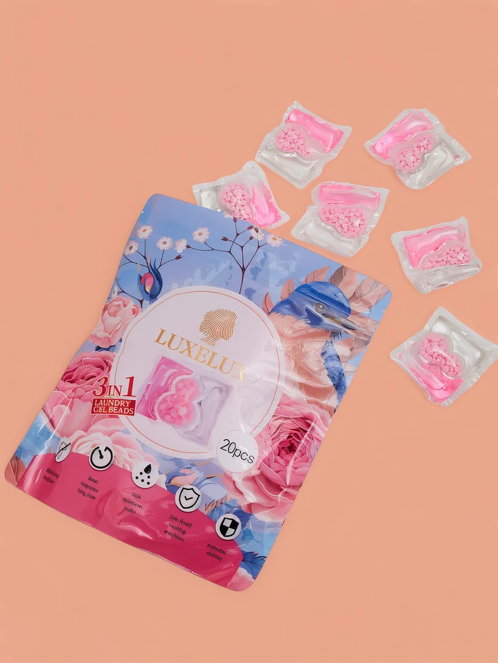Luxelux 3in1 Waschmittelkapseln 20 Stück.