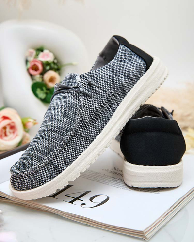 Royalfashion Damen Seleptes Halbschuhe zum Schnüren