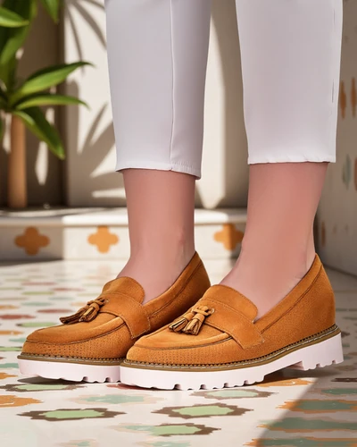 Royalfashion Damen Perforierte Mokassins Esiobb