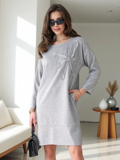 Royalfashion Damenstoffkleid