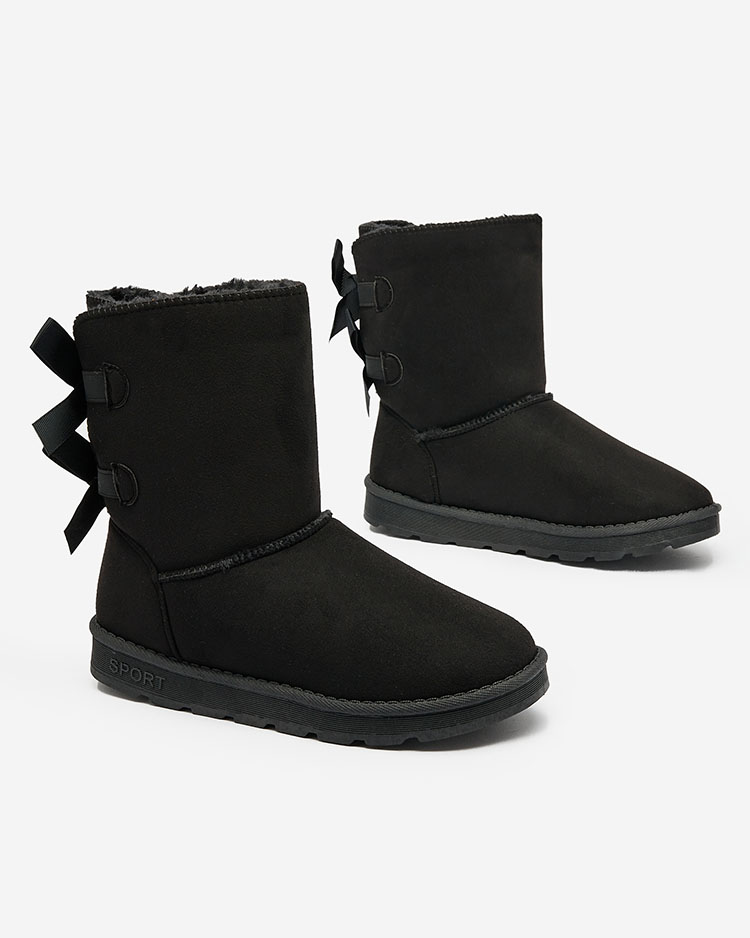 Royalfashion Damenstiefel a'la Schneestiefel in schwarz Aerfifi