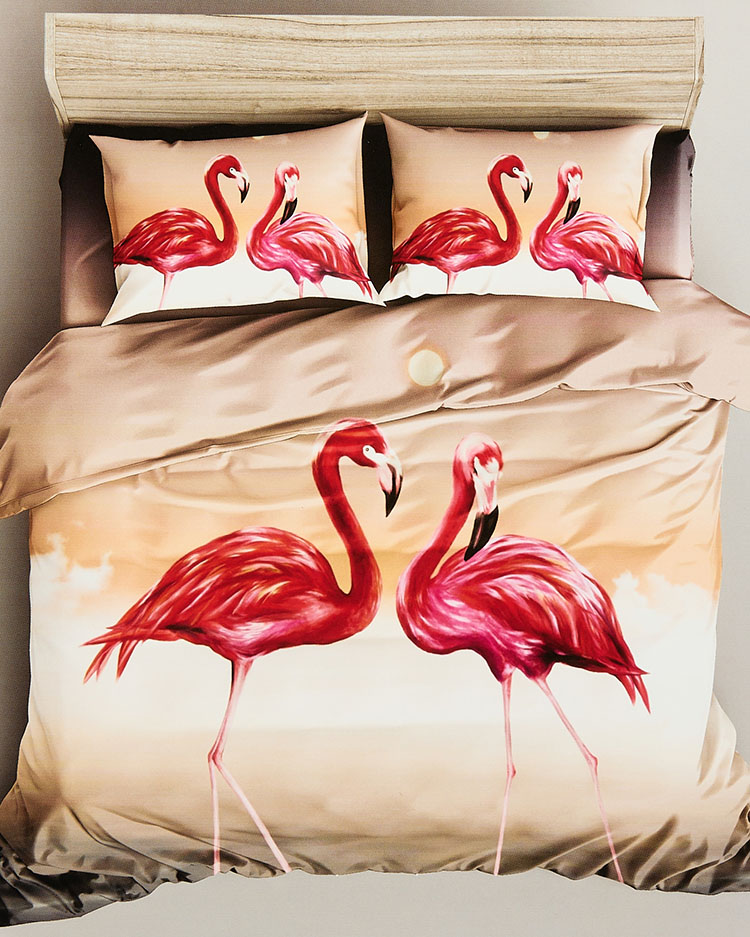 Royalfashion Gemusterte Bettwäsche 200x220 3-teiliges Set