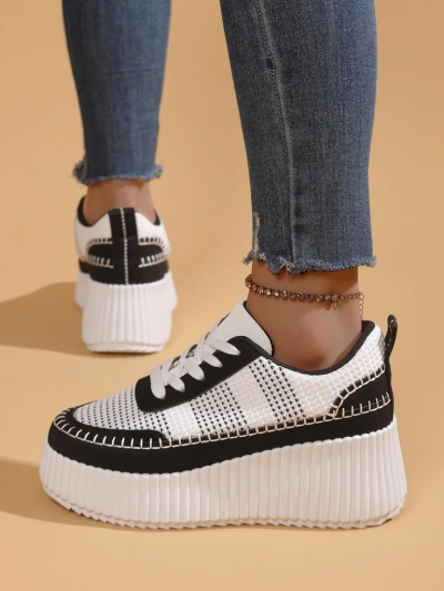 Royalfashion Damen Plattform-Sneaker Siserra