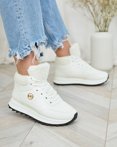 Royalfashion Damen isolierte Sportschuhe in weiß Cerrto