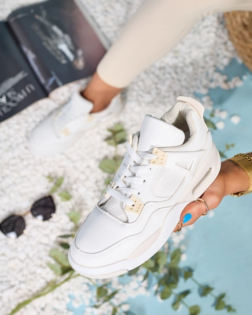 Кремові жіночі спортивні кросівки Evoile- Footwear