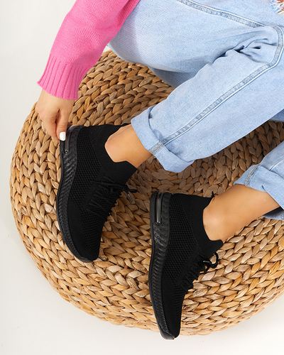 Polermo schwarze Damen Sportschuhe - Schuhe