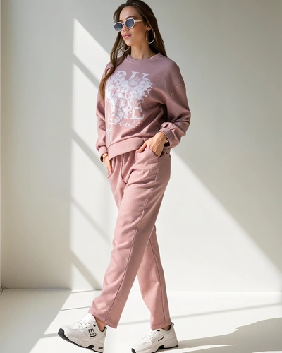 Royalfashion Damen Viskose-Set mit Druck