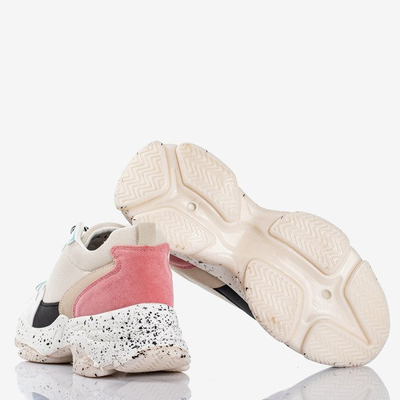 Mehrfarbige Damenschuhe mit holografischen Muzzis-Einsätzen - Schuhe 1