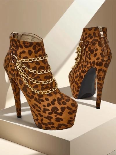 Royalfashion Damenstiefeletten auf einem Stiletto Damesse