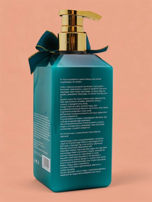 Luxelux Кератинова маска для волос із вирівнюючим ефектом 500 мл