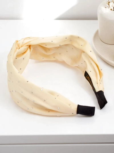 Royalfashion Haarreif mit Strasssteinen Shine Twist