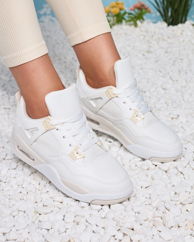 Creme Damen Sportschuhe Evoile- Footwear