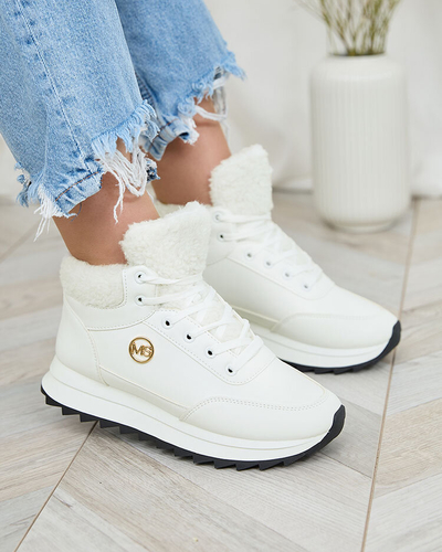 Royalfashion Damen isolierte Sportschuhe in weiß Cerrto